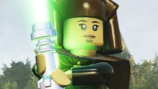 LEGO: Star Wars - The Force Awakens - All Jedi Characters DLC Pack Free Roam!