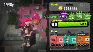 Splatoon 2 - Turf War (Reaching Level 50)