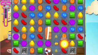 Candy Crush Saga Level 1577 with 4 moves left,  NO BOOSTERS!