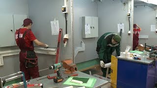 Региональный этап конкурса WorldSkills по компетенции электромонтажник