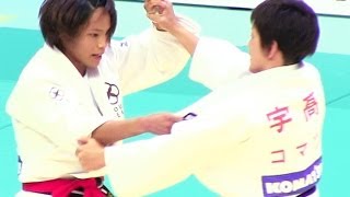 JUDO 松本薫 × 宇髙菜絵 (-57㎏ 決勝戦) 講道館杯2013-1110