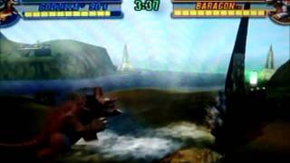 The playstation 2 episode 1 Godzilla save the earth episode 3 & 4
