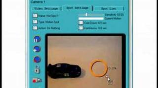 Webcam Zone Trigger Demo
