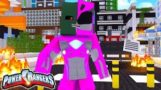 LITTLE KELLY IS A ZOMBIE POWER RANGER | Minecraft POWER RANGER #3