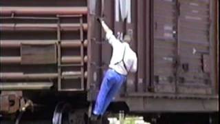 CM RR. Switching out paper cars at the Grand Rapids Press. May 29, 1992.