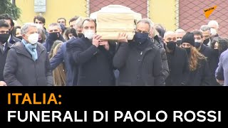 Italia: Funerali di Paolo Rossi