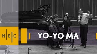Yo-Yo Ma masterclass: Barber: Concerto for Cello, Op. 22