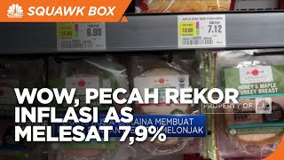 Pecah Rekor 40 Tahun, Inflasi AS Melesat 7,9%