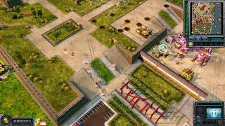 Red Alert 3: Epic War Mod Новые юниты + Наблюдение за ботами на Горе Фудзи.
