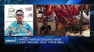 Harga Daging Meroket, Daya Beli Anjlok Lebih Dari 50%
