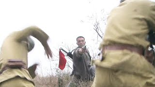 數百日軍突然來襲！游擊隊長絲毫不慌，只靠2人把日軍死死拖住！ ️ 抗日