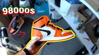 NIKE AIR JORDAN DIFETTATE DA 98.000$