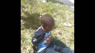 Boys fighting
