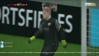 Celta vs FC Barcelona - Jornada 5 Jugando La Liga BBVA 2015/2016 @ FIFA 16 PS4