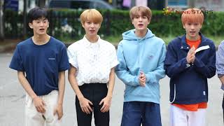 엔시티 드림 NCT DREAM 어마어마한 인기의 중심 @ 180831 KBS 뮤직뱅크 출근길