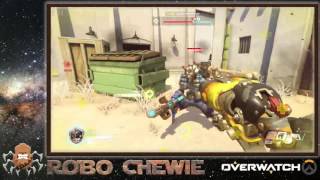 (Overwatch) - Roadhog - First time playing "Pudge" and an 8 player kill streak