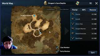 Lineage 2 Revolution L2R Discovery Tour Dragons Cave Depths
