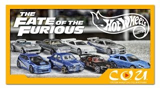 Видео обзор: Хот Вилс по фильму Форсаж | The fast and the furious Set 2017 | Hot Wheels