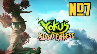 Прохождение Yoku's Island Express Серия 7 "Парящие острова и дно морское"