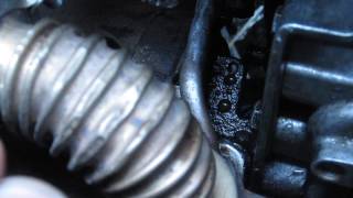 2006 ford focus sport 1.8 TDCI,  turbo oil feed pipe upper bolt difficult to tighten