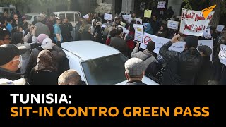 #Tunisia: sit-in contro green pass