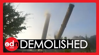 US Power Plant DEMOLISHED for Green Development