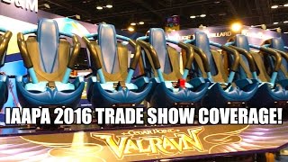IAAPA 2016 Trade Show Floor! Ride Manufacturers Booths & More!