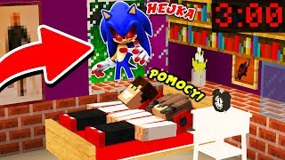 SONIC.EXE ODWIEDZA GPLAYA O 3:00 W MINECRAFT?!