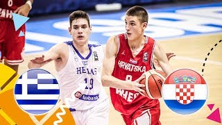 Greece v Croatia - Full Game - FIBA U16 European Championship 2018