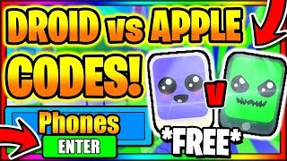 ALL *NEW* SECRET OP WORKING CODES! ?DROID vs APPLE UPDATE? Roblox Texting Simulator