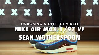 Nike Air Max 1/97 VF Sean Wotherspoon On feet & Unboxing Video at Exclucity
