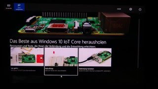Raspberry Pi 3 mit Windows 10 IoT Core