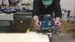 Впервые на ютуб. Фрезеровка узора с помощью Festool DF500