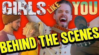 Behind The Scenes - Girls Like You -  (Walk off the Earth)
