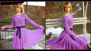 Платье из мохера!//Valentinka B.