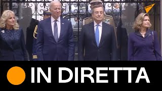 G20, Biden incontra Draghi