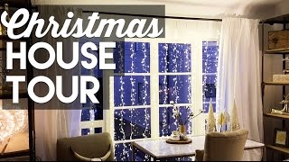 CHRISTMAS DECORATING SMALL APARTMENT TOUR! - Christmas & Holiday Decorating 2016!