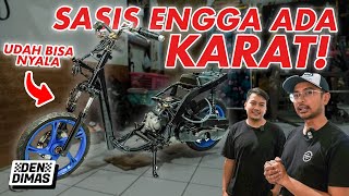 AKHIRNYA‼️Motor Mio Sporty Udah Nyala Bisa Jalan, Sasis Ngga Ada Karat