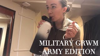 MILITARY GET READY WITH ME | My Actual Routine | Army Edition