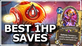 Hearthstone - Best of 1HP Saves