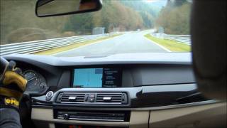 Nurburgring Nordschleife with a BMW F10 530d BTG 8:50