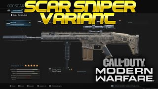 Modern Warfare - FN SCAR 17 AR SNIPER VARIANT CLASS SETUP!