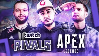 LA SQUAD DE LUXE POUR LE TOURNOI TWITCH RIVALS APEX LEGENDS ! (ft. Mickalow & Robi)
