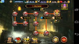 Dragon Knights - Gameplay Walkthrough Episode 1 : Dungeon - City Sewer