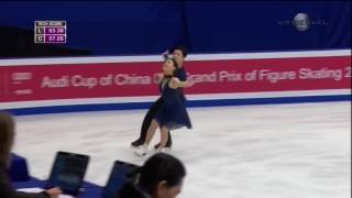 2016 Cup of China   Dance   FD   Maia Shibutani & Alex Shibutani