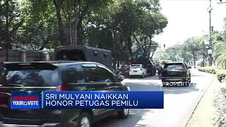 Asyik... Sri Mulyani Naikkan Honor Petugas Pemilu