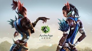 ArcheAge - западный континент, нуиане, крепость, плаванье на лодке, специализации (gameplay)