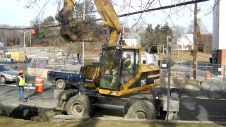 Cat M318 Trenching (Part 1)