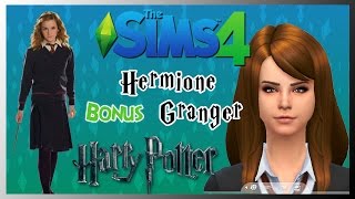 ♦ The Sims 4: Create a Sim | Hermione Granger | Harry Potter Inspiración | ♦ BlueeGames ♦