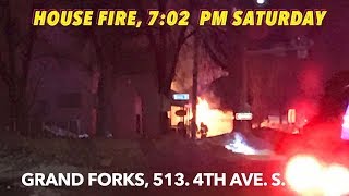UPDATE: Investigation Of Saturday House Fire In Grand Forks